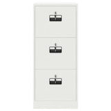 Armadio per File con cassetto Bianco 45,5 x 42 x 106,5 cm