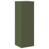 Armadio per File con cassetto Verde oliva 45,5 x 42 x 139 cm