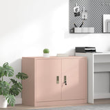 Armadio Rosa 90 x 40 x 70 cm Acciaio