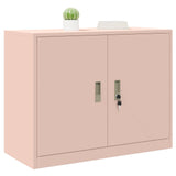 Armadio Rosa 90 x 40 x 70 cm Acciaio