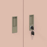 Armadio Rosa 90 x 40 x 90 cm Acciaio