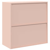 Armadio Rosa 90 x 40 x 90 cm Acciaio