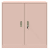 Armadio Rosa 90 x 40 x 90 cm Acciaio