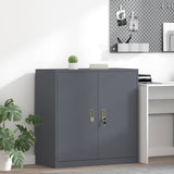 Armadio Antracite 90 x 40 x 90 cm Acciaio