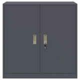 Armadio Antracite 90 x 40 x 90 cm Acciaio