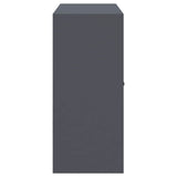 Armadio Antracite 90 x 40 x 90 cm Acciaio