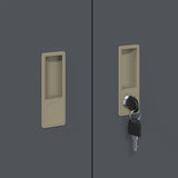 Armadio Antracite 90 x 40 x 105 cm Acciaio