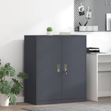 Armadio Antracite 90 x 40 x 105 cm Acciaio