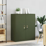 Armadio Verde oliva 90 x 40 x 105 cm Acciaio