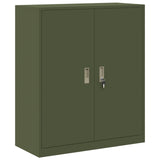 Armadio Verde oliva 90 x 40 x 105 cm Acciaio