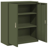 Armadio Verde oliva 90 x 40 x 105 cm Acciaio