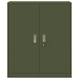 Armadio Verde oliva 90 x 40 x 105 cm Acciaio