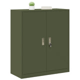 Armadio Verde oliva 90 x 40 x 105 cm Acciaio