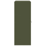 Armadio Verde oliva 90 x 40 x 105 cm Acciaio