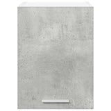Armadio pensile 2 pcs Grigio Cemento e Bianco 30 x 31 x 40 cm