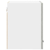 Armadio pensile 2 pcs Grigio Cemento e Bianco 30 x 31 x 40 cm