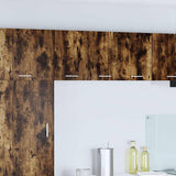 Armadio pensile Rovere Affumicato e Bianco 30 x 31 x 40 cm