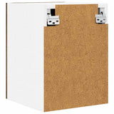 Armadio pensile Rovere Affumicato e Bianco 30 x 31 x 40 cm