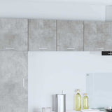 Armadio pensile 2 pcs Grigio Cemento e Bianco 40 x 31 x 40 cm