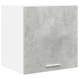 Armadio pensile 2 pcs Grigio Cemento e Bianco 40 x 31 x 40 cm