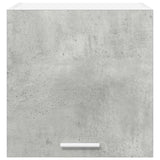 Armadio pensile 2 pcs Grigio Cemento e Bianco 40 x 31 x 40 cm