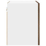 Armadio pensile Rovere Affumicato e Bianco 40 x 31 x 40 cm