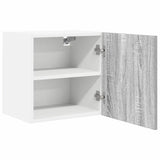 Armadio pensile 2 pcs Grigio Sonoma e Bianco 40 x 31 x 40 cm