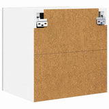 Armadio pensile 2 pcs Grigio Sonoma e Bianco 40 x 31 x 40 cm