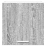 Armadio pensile 2 pcs Grigio Sonoma e Bianco 40 x 31 x 40 cm