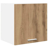 Armadio pensile 2 pcs Rovere Artigiano e Bianco 40 x 31 x 40 cm