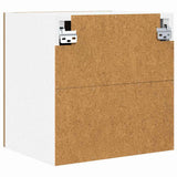 Armadio pensile 2 pcs Rovere Artigiano e Bianco 40 x 31 x 40 cm