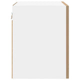 Armadio pensile 2 pcs Rovere Artigiano e Bianco 40 x 31 x 40 cm