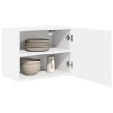 Armadio pensile 2 pcs Bianco 50 x 31 x 40 cm Legno truciolato