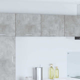Armadio pensile 2 pcs Grigio Cemento e Bianco 50 x 31 x 40 cm