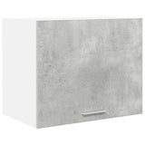 Armadio pensile 2 pcs Grigio Cemento e Bianco 50 x 31 x 40 cm