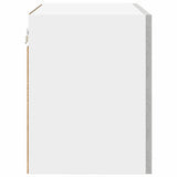 Armadio pensile 2 pcs Grigio Cemento e Bianco 50 x 31 x 40 cm