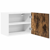 Armadio pensile Rovere Affumicato e Bianco 50 x 31 x 40 cm