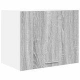 Armadio pensile Grigio Sonoma e Bianco 50 x 31 x 40 cm
