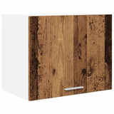 Armadio pensile 2 pcs Legno Antico e Bianco 50 x 31 x 40 cm