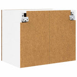 Armadio pensile 2 pcs Legno Antico e Bianco 50 x 31 x 40 cm