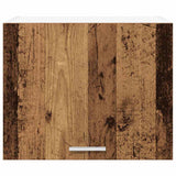 Armadio pensile 2 pcs Legno Antico e Bianco 50 x 31 x 40 cm
