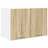 Armadio pensile 2 pcs Quercia Sonoma e Bianca 60 x 31 x 40 cm