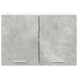 Armadio pensile 2 pcs Grigio Cemento e Bianco 60 x 31 x 40 cm