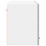 Armadio pensile 2 pcs Grigio Cemento e Bianco 60 x 31 x 40 cm