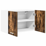Armadio pensile Rovere Affumicato e Bianco 60 x 31 x 40 cm