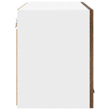 Armadio pensile Rovere Affumicato e Bianco 60 x 31 x 40 cm
