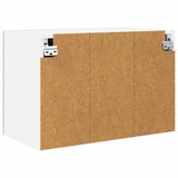 Armadio pensile 2 pcs Grigio Sonoma e Bianco 60 x 31 x 40 cm