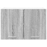 Armadio pensile 2 pcs Grigio Sonoma e Bianco 60 x 31 x 40 cm
