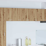 Armadio pensile 2 pcs Rovere Artigiano e Bianco 60 x 31 x 40 cm