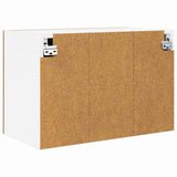 Armadio pensile 2 pcs Rovere Artigiano e Bianco 60 x 31 x 40 cm